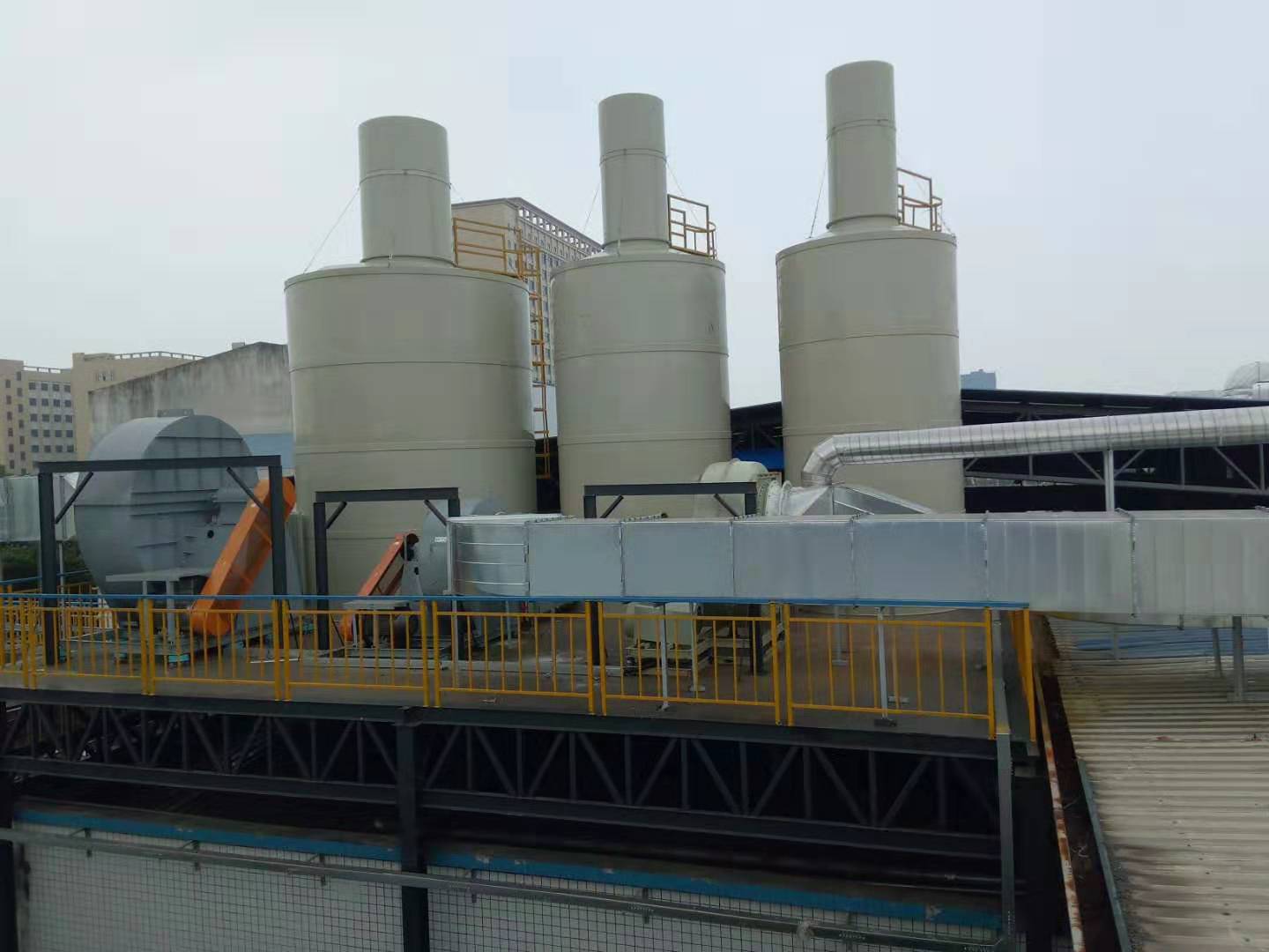 环保材料生产公司废气处理工程01